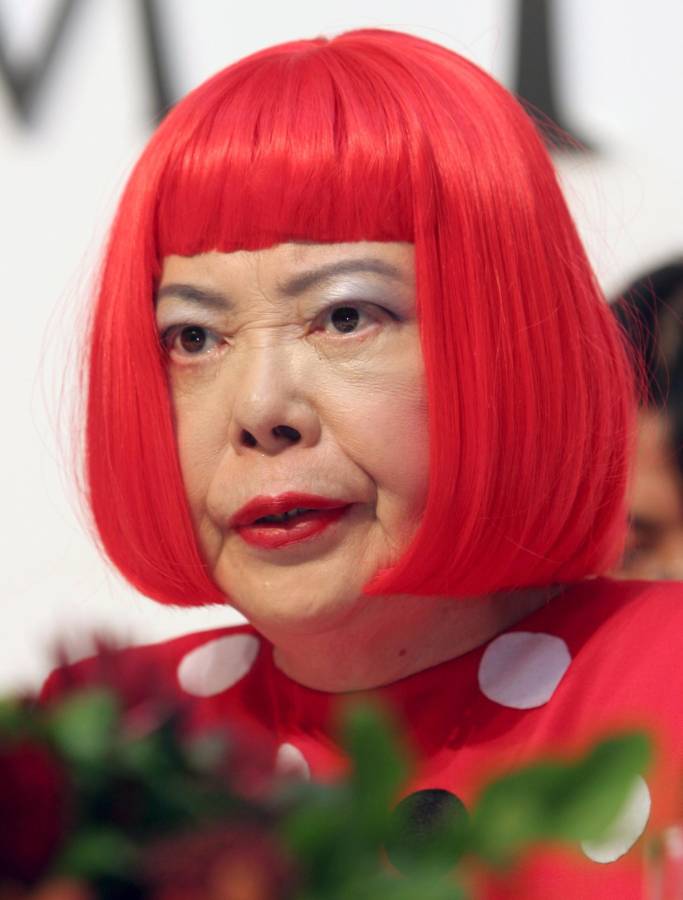 Kusama Yayoi durante su discurso en la presentación de los Praemium Imperiale, en Tokyo en octubre de 2006. EFE/EPA/FRANCK ROBICHON