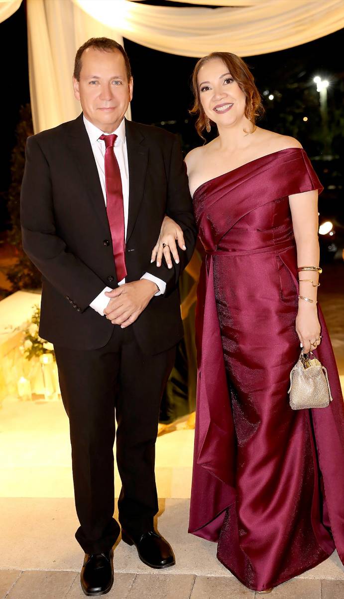 Tirso Bulnes y Yamileth Rojas