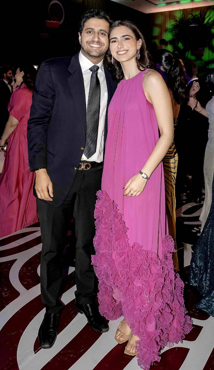 Mauricio Kattàn y Daniela Facussè.
