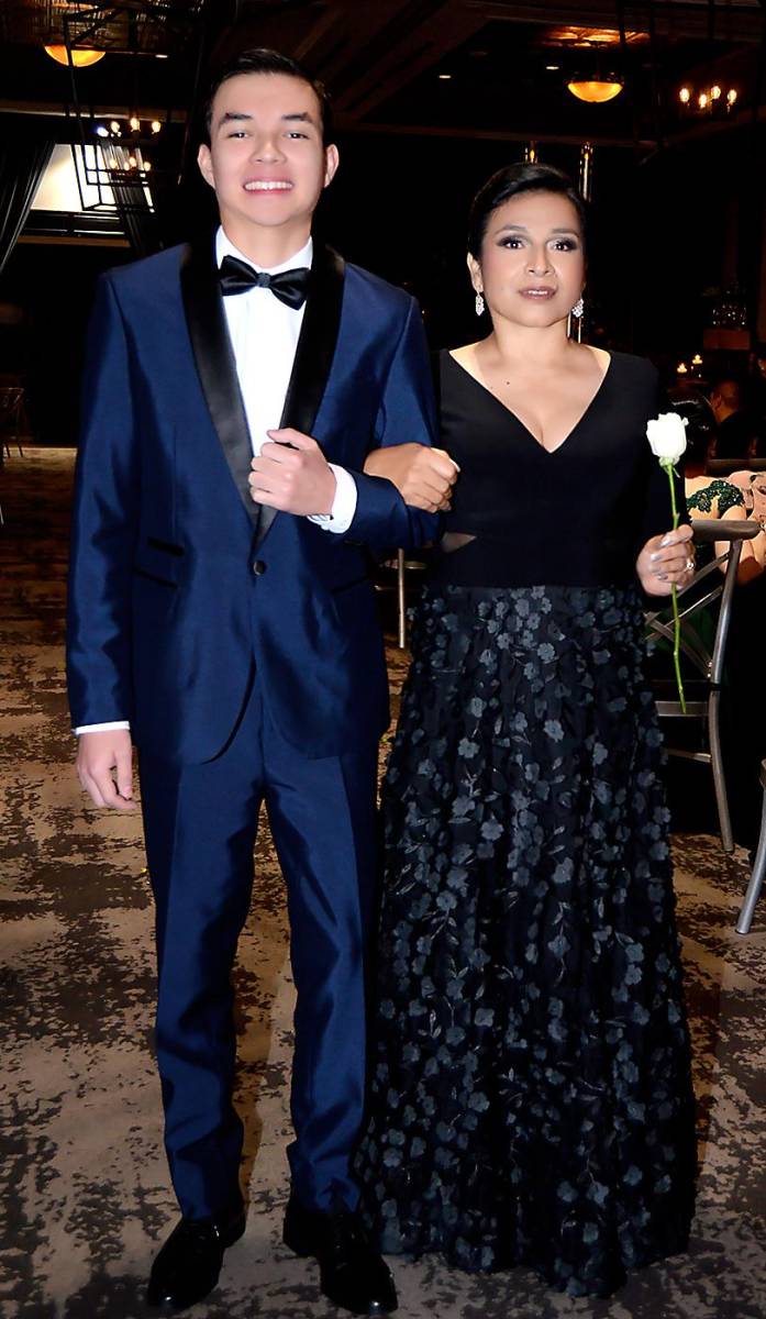 Rafael Callejas y Sandra Reconco. 