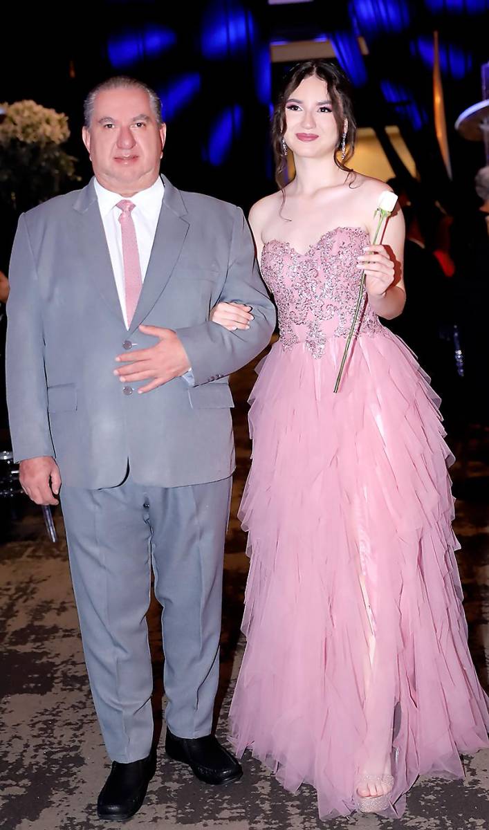 Adolfo Rivera y su hija Ivanna Sofía