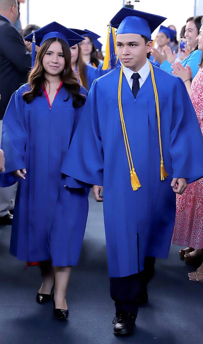 María Carías y Nelson Lovo