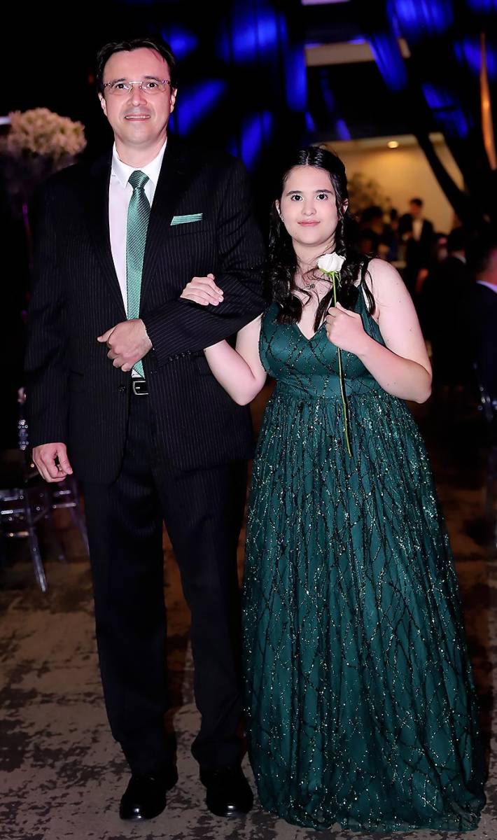 Manuel Sánchez con su hija María José