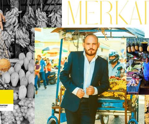 Un recorrido estético y cultural, lleno de color, energía y good vibes, así es la colección Merkado que el diseñador hondureño Lawin Paz presenta en la X edición de BAC Estilo Moda.