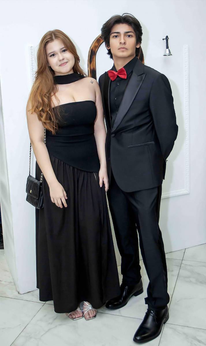 Heydee Suazo y Daniel Menéndez. 