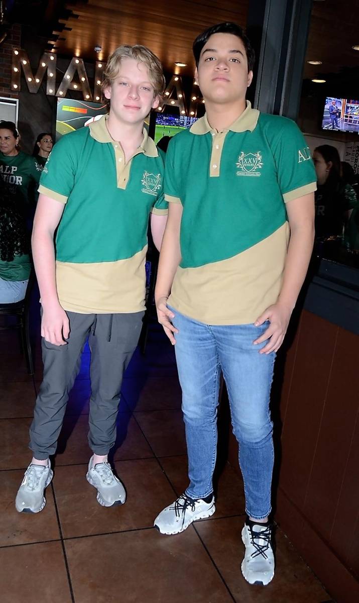 José Arturo Alvarado y Leonardo Deras.
