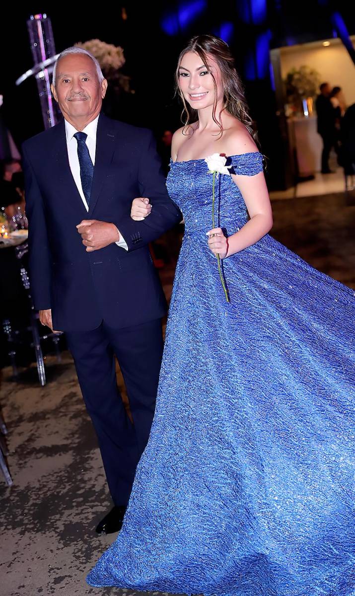 Rafael Rivera y su hija Emma Sofía