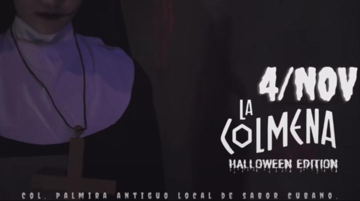 Celebra Halloween el sábado 4 de noviembre en LA COLMENA. Ve y disfruta de una noche espeluznante. Premios para los tres mejores disfraces. 