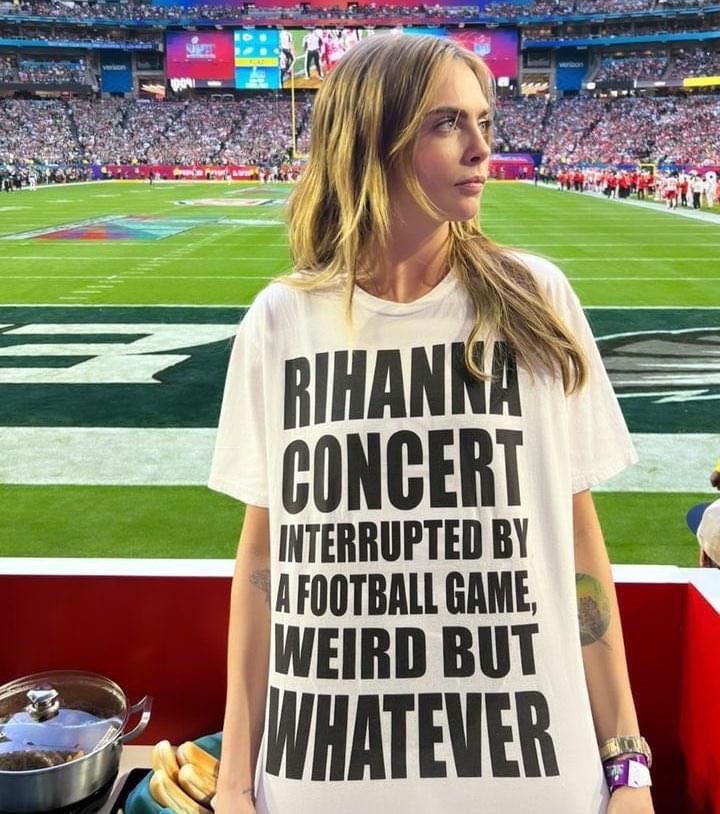 Cara Delevigne.