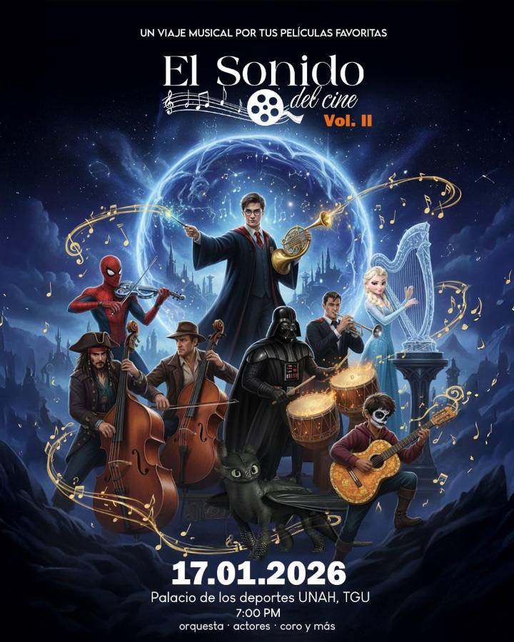 El Sonido del Cine: el concierto sinfónico que conquista Honduras