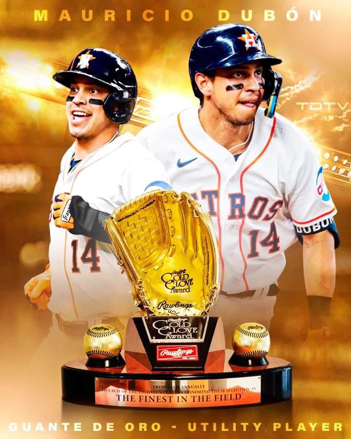 El 5 de noviembre de 2023, Mauricio Dubón hizo historia al convertirse en el primer jugador de los Astros en ganar el Guante de Oro como jugador de utilidad, al mismo tiempo, se convirtió en el primer pelotero hondureño en recibir un prestigioso premio individual en la MLB.
