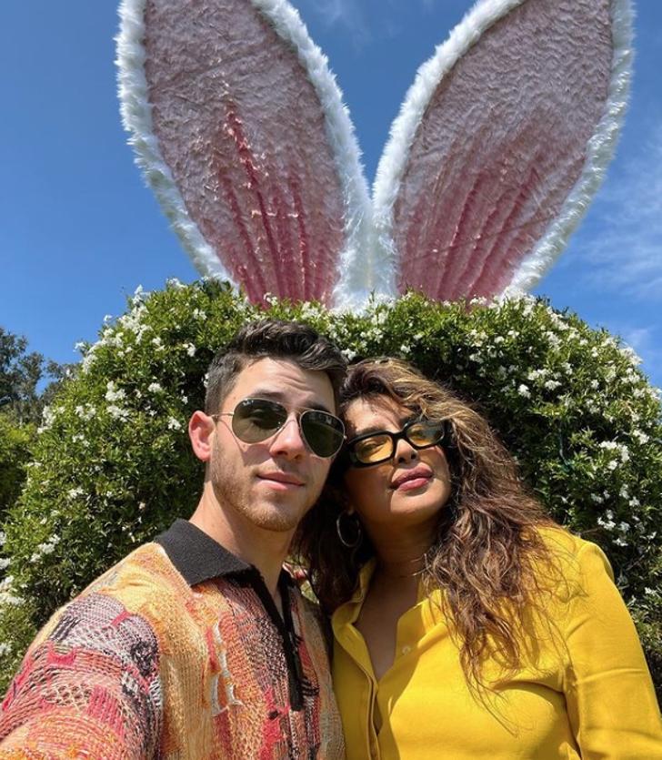 Nick Jonas y Priyanka Chopra.