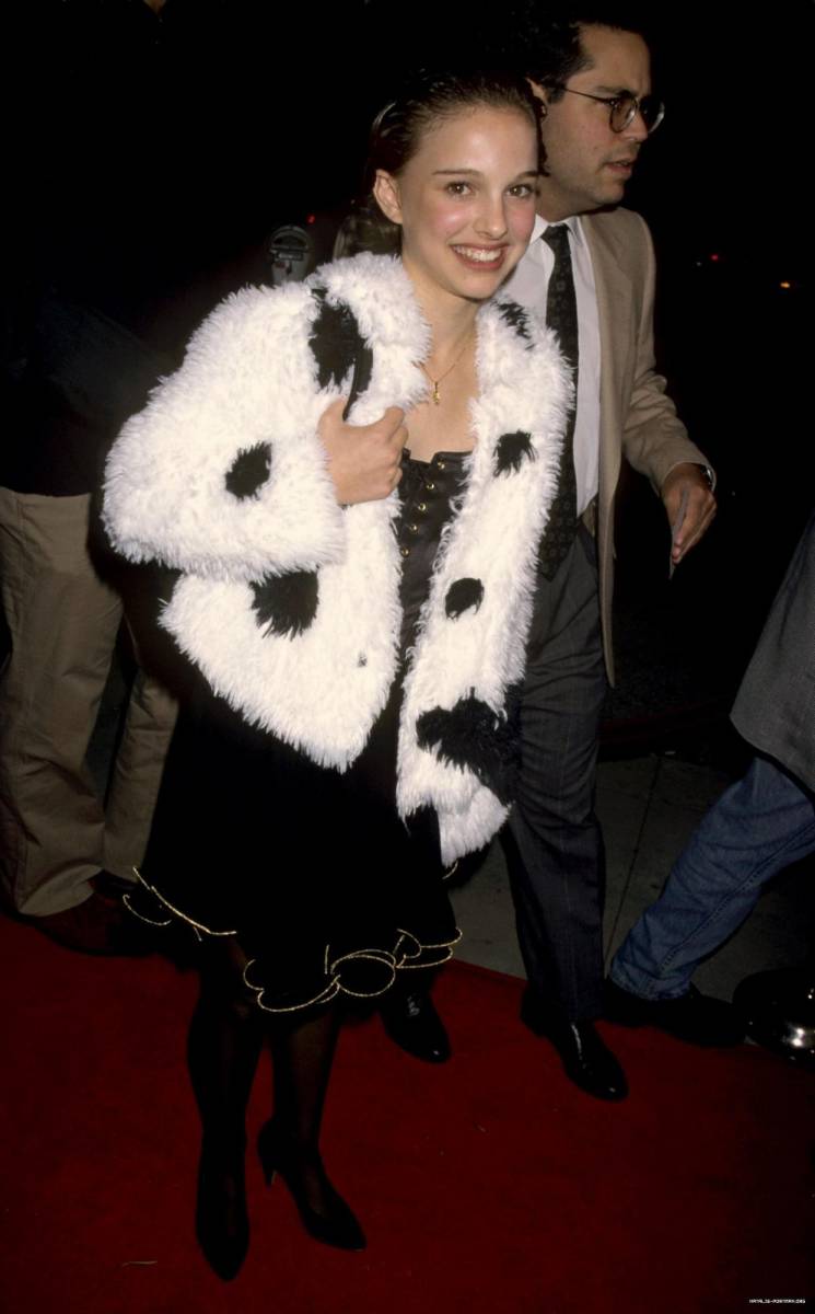 Natalie Portman en la premiere de El perfecto asesino, 1994. 