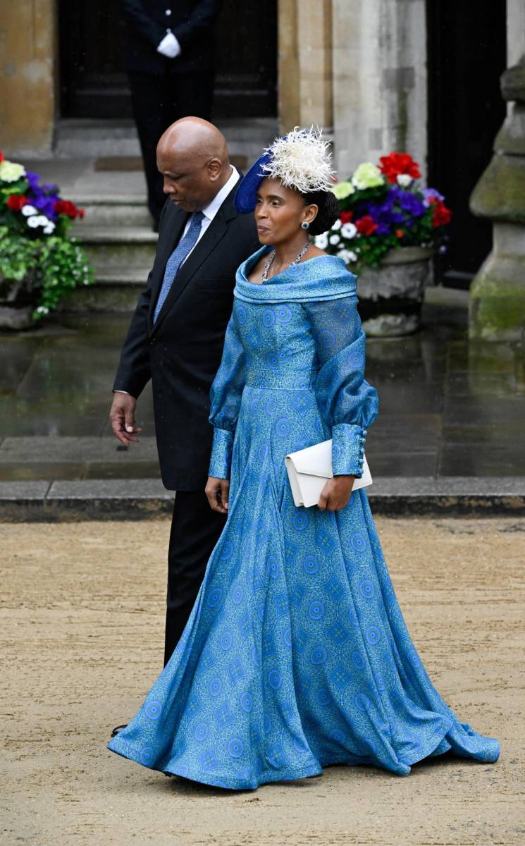 La reina de Lesoto, Letsie III con Masenate Mohato Seeiso
