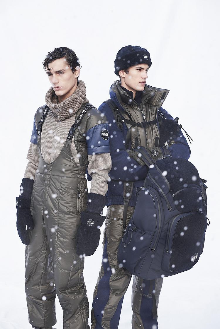 Armani lanza su colección cápsula Neve