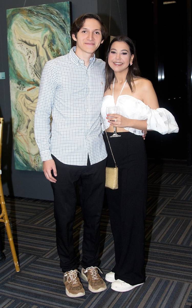 Alejandro Yanes y Sara Perdomo.