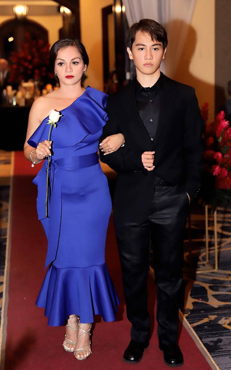 Paola Perdomo y José Elvir 