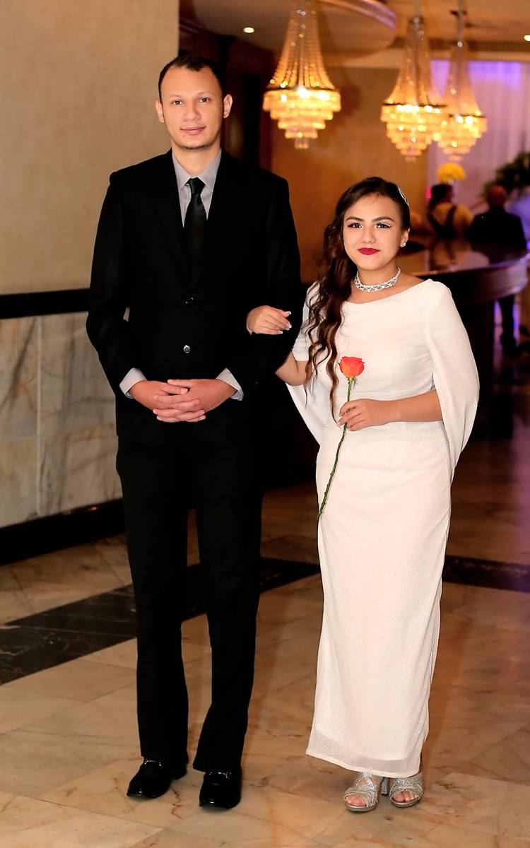 Orlando Morazán y Ariadna Díaz