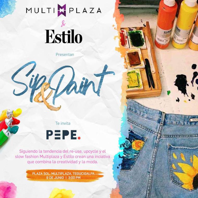 Multiplaza y Revista Estilo presentan Sip &amp; Paint