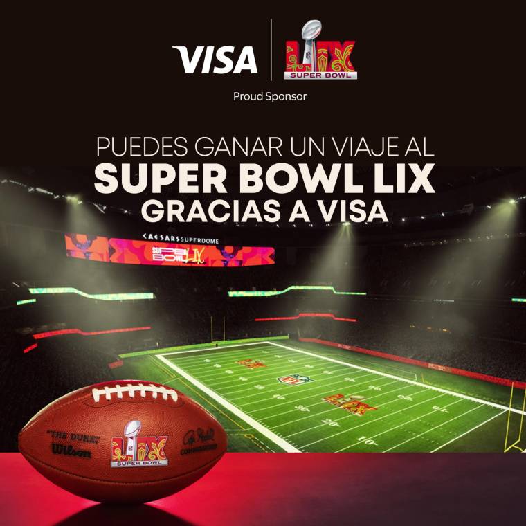 Tus Tarjetas de Crédito Visa Banpaís te llevan al Super Bowl LIX en New Orleans