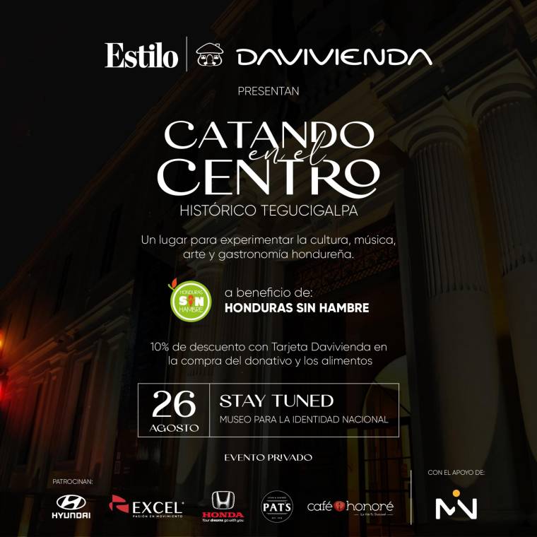 Estilo y Davivienda presentan el evento benéfico Catando en el Centro