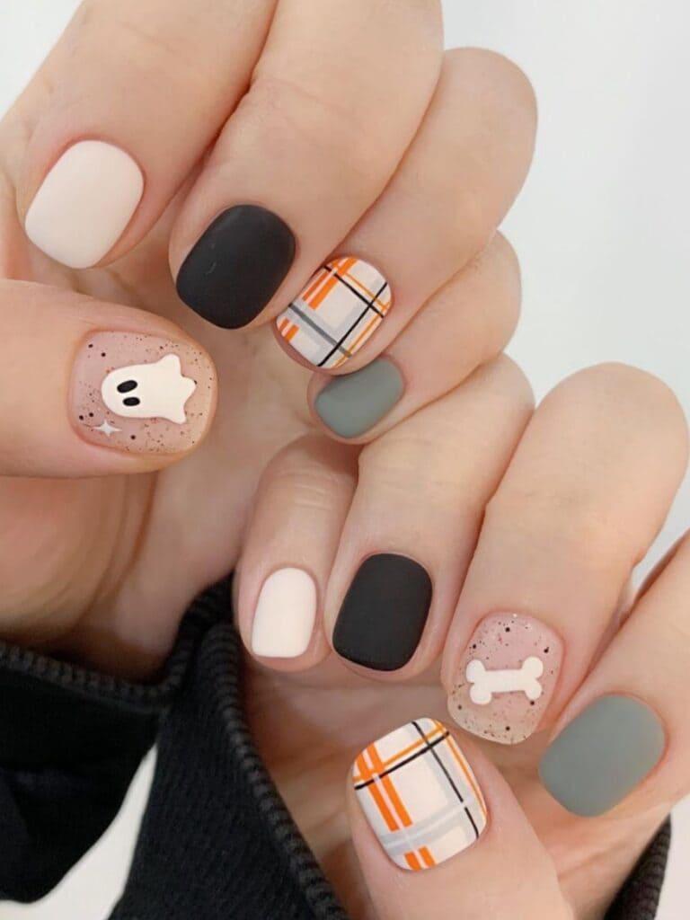 Divertidos diseños de uñas de Halloween