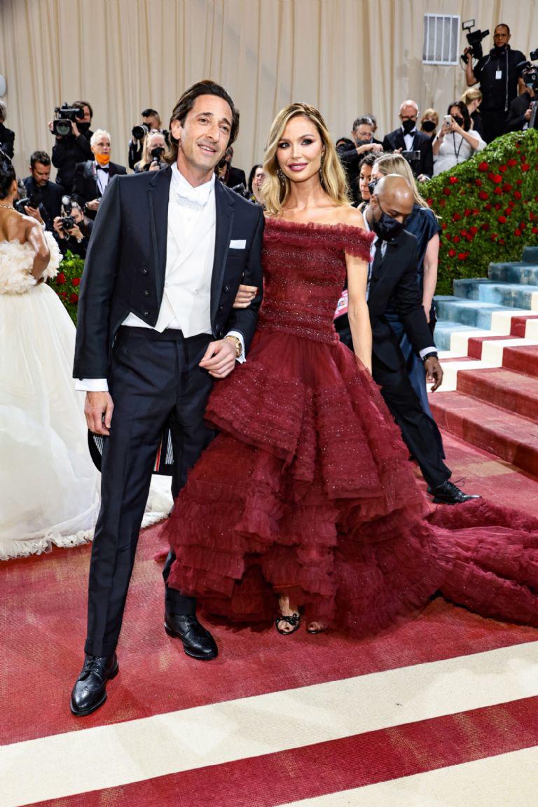 Adrien Brody y Georgina Chapman