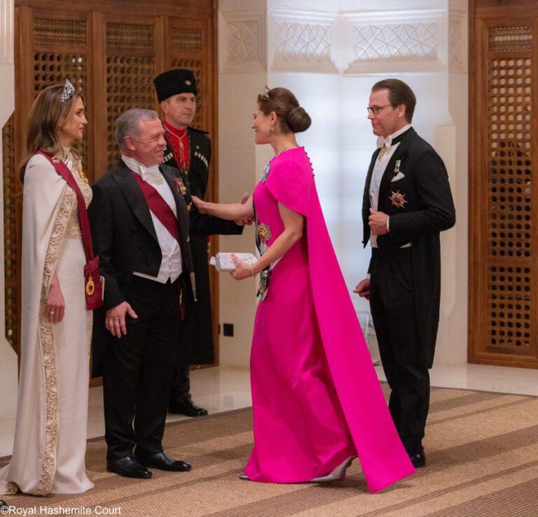 Banquete de bodas del príncipe Hussein de Jordania y Rajwa al-Saif