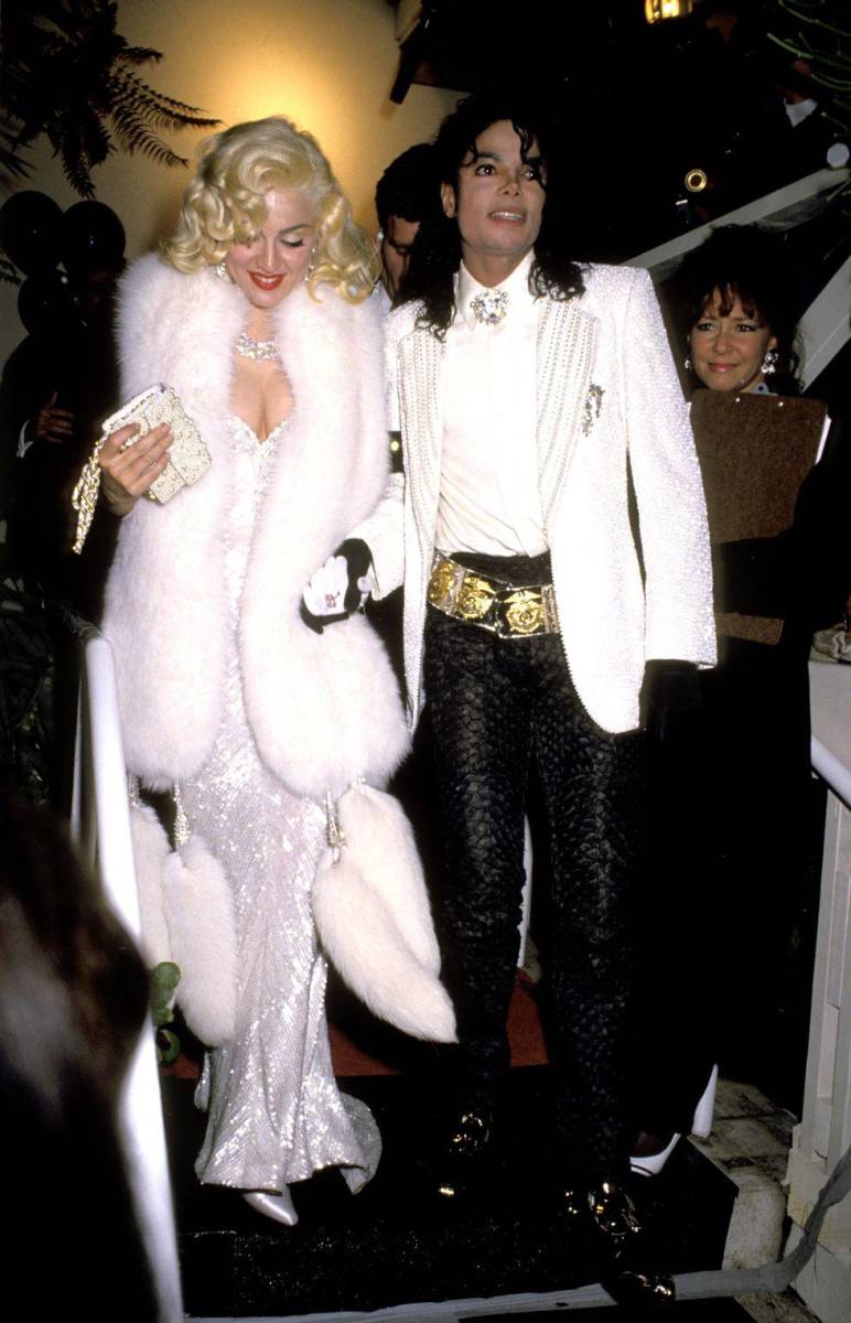 1991, Madonna y Michael Jackson.