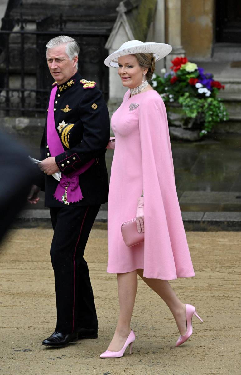 El rey Philippe de Bélgica y su esposa Mathilde 