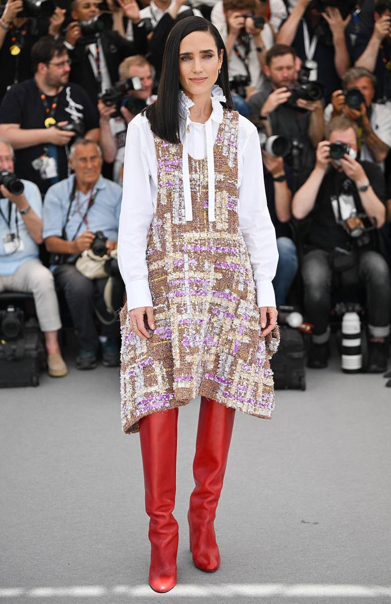 Jennifer Connelly en Louis Vuitton.