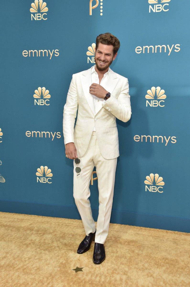Andrew Garfield en Zegna.