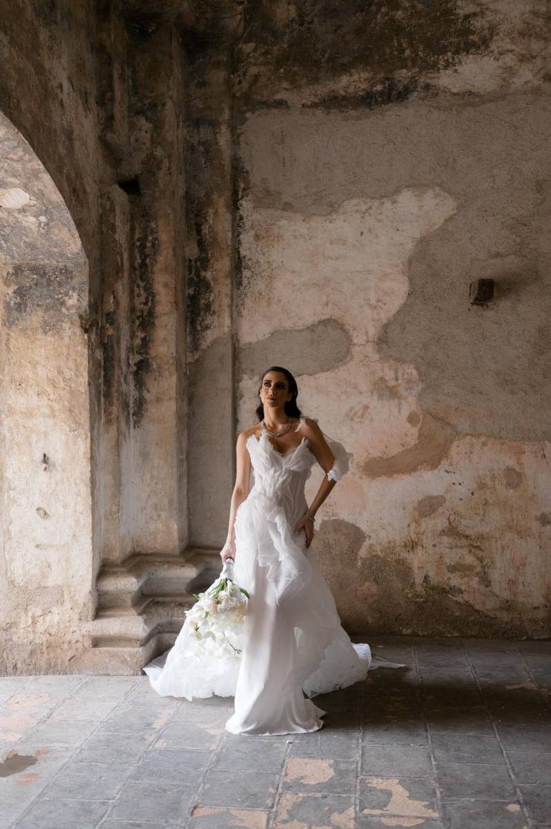 Boda eclesiástica de Joana Bandy y Aldo Lanzas