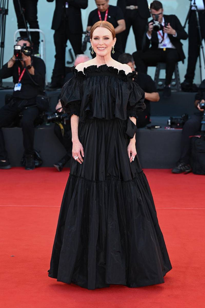 Julianne Moore en Christian Dior.