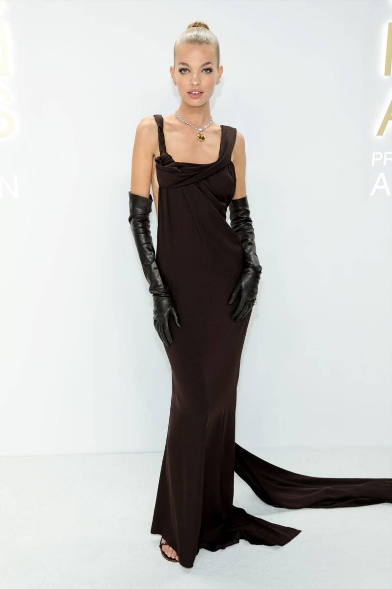 Daphne Groeneveld en Gucci.