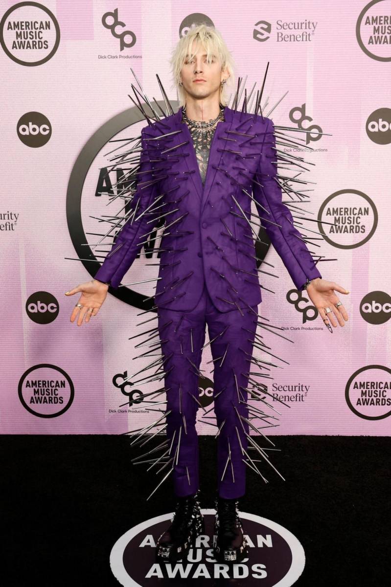 Machine Gun Kelly en Dolce &amp; Gabbana.