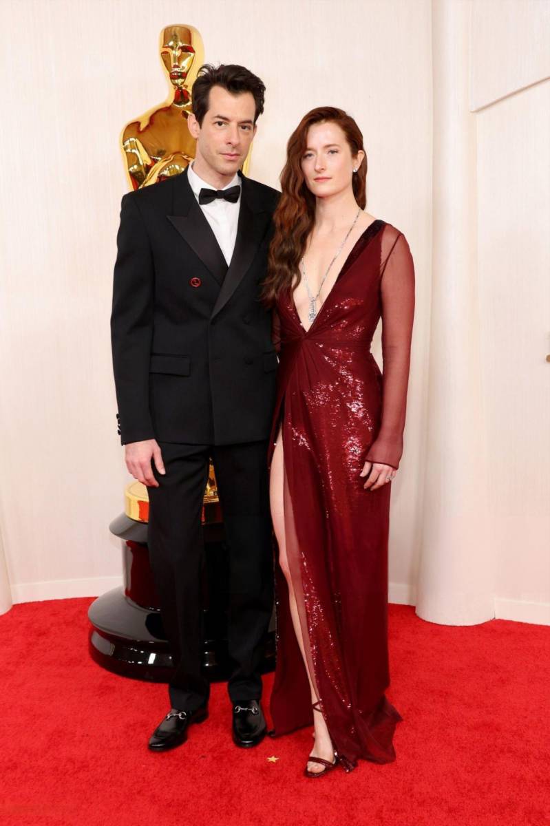 Mark Ronson y Grace Gummer.