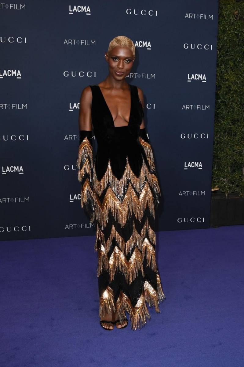Jodie Turner-Smith en Gucci.
