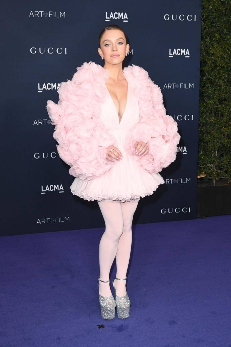 Sydney Sweeney en Giambattista Valli.