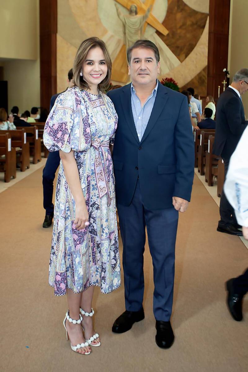 Melissa y Antonio Garza.
