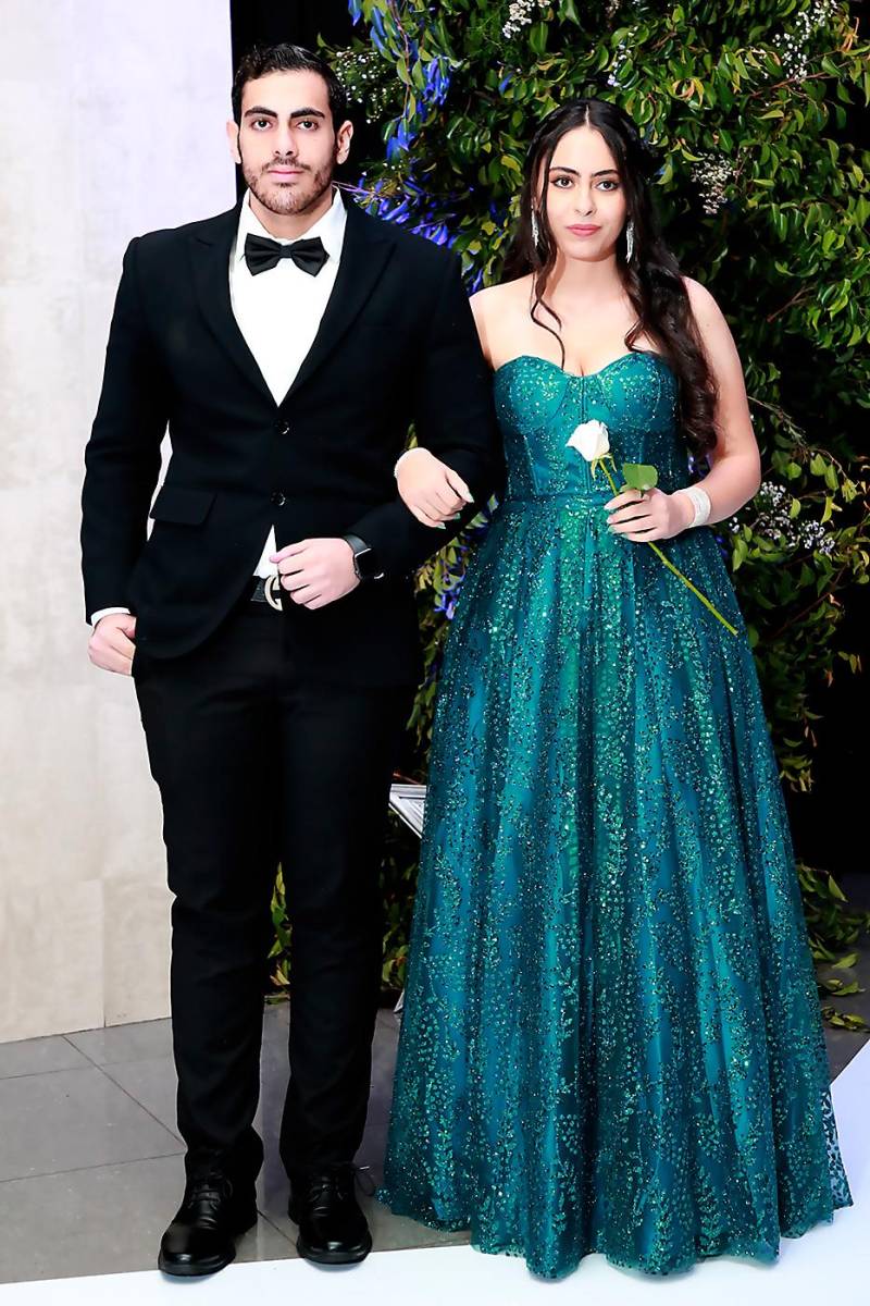 Nabil Kafati y su hija Talin Valerie 