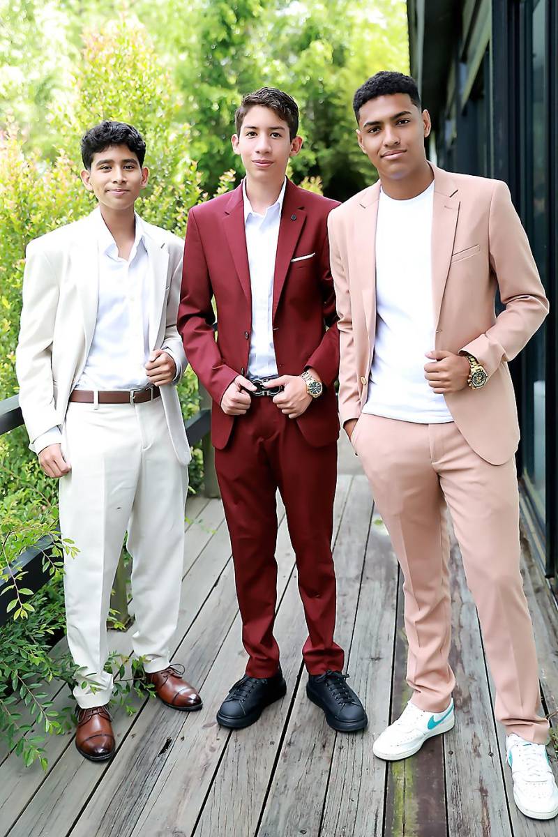 Anthoni Díaz, Juan Barahona y José Cruz.