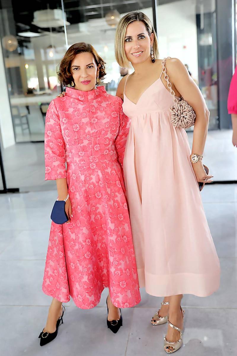 Blanca Bendeck y Erika Andonie.