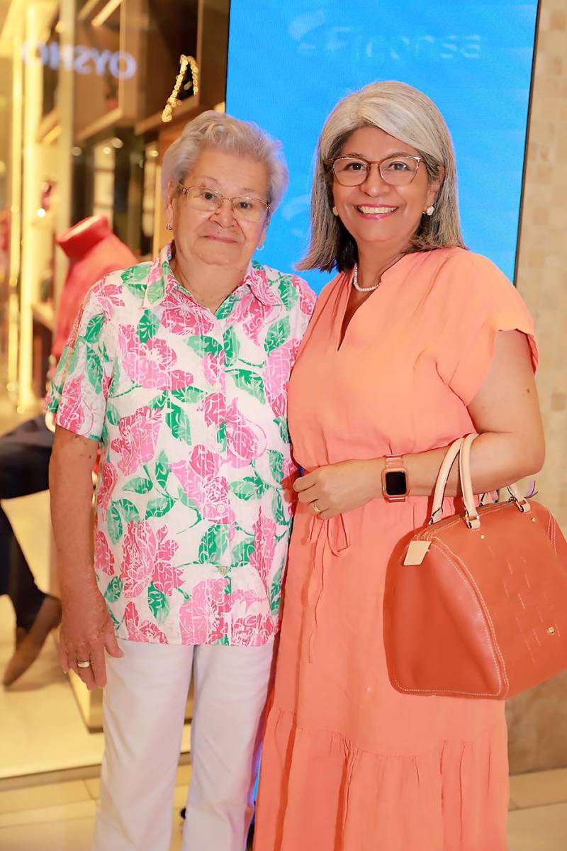 Esperanza Tercero y Glaya Cáceres. 
