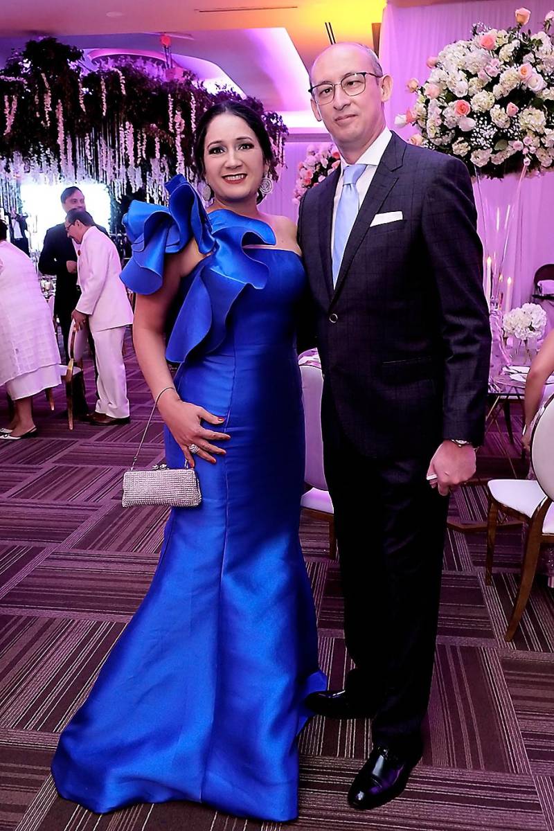 Nohelia Bautista y Edwin Gómez