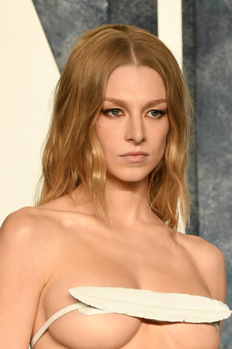 Hunter Schafer, estrella de Euphoria en la fiesta de Vanity Fair