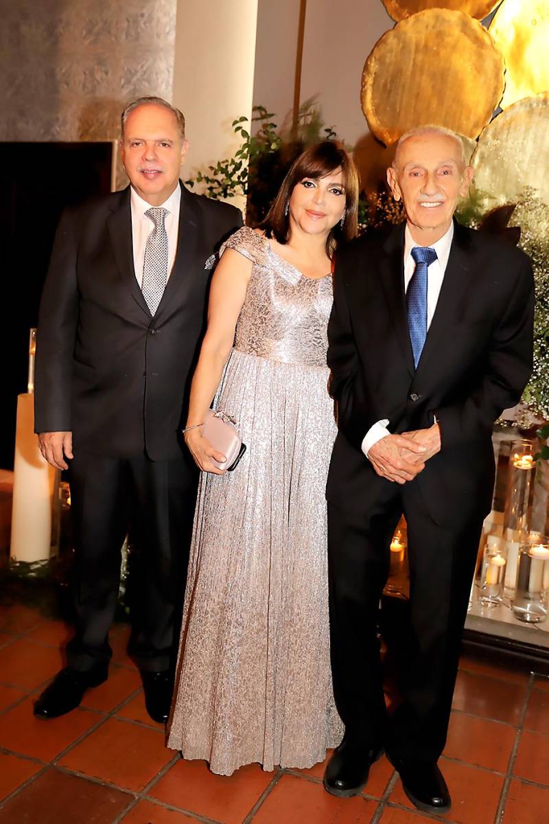 Enrique Zablah, Flora Kafati y Oscar Zablah