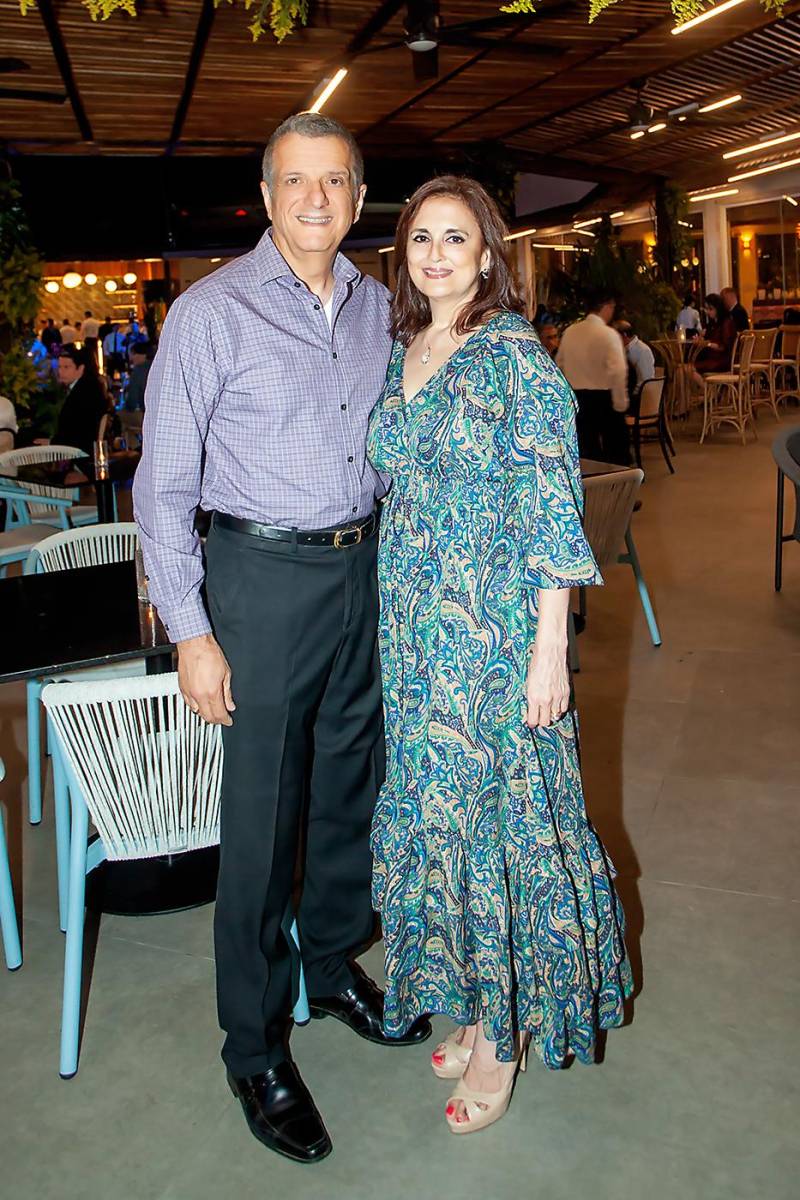 Anuar y Liz Chahín.