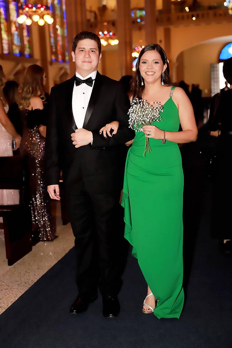 Cristian Gamero y Ana Cáceres