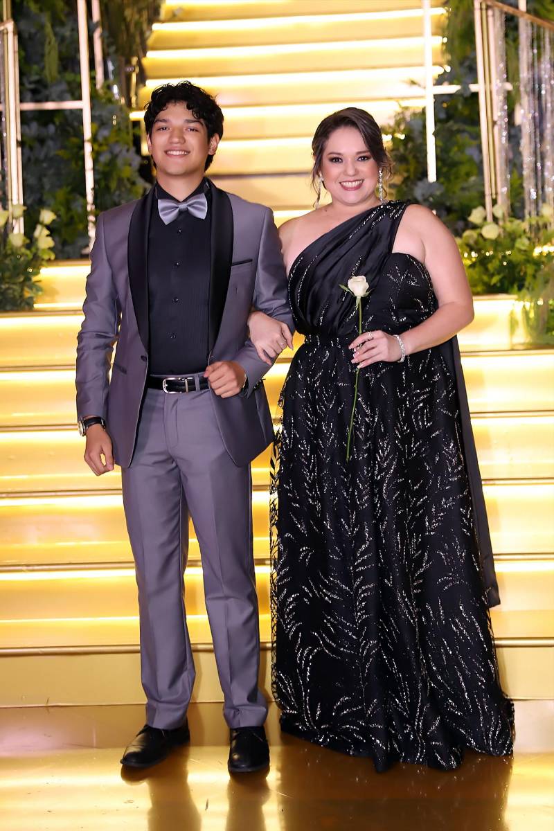 Carlos Arturo Matute con su madre Ilsa